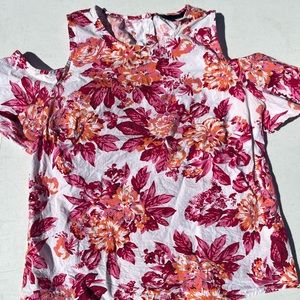 Blue Sky Off the shoulder top